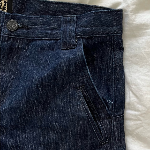 N4E1 Jeans Raw Denim 34 (tag says 36- clearly sizing is 34) Unisex - Picture 6 of 6